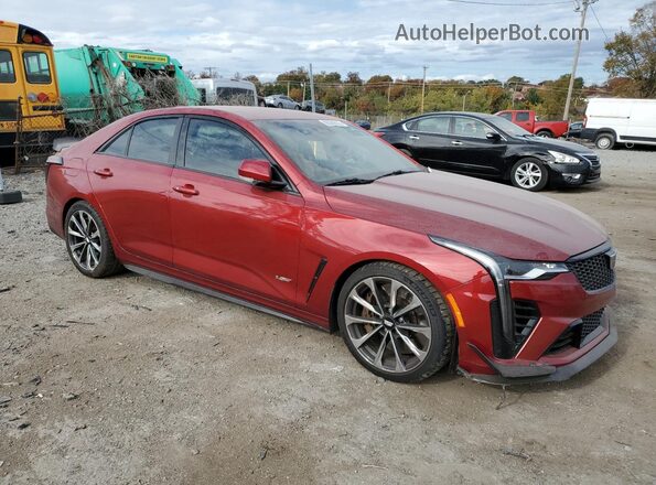 1G6DL5RP5N0210044 2022 CADILLAC CT4 Красный Передняя правая четверть