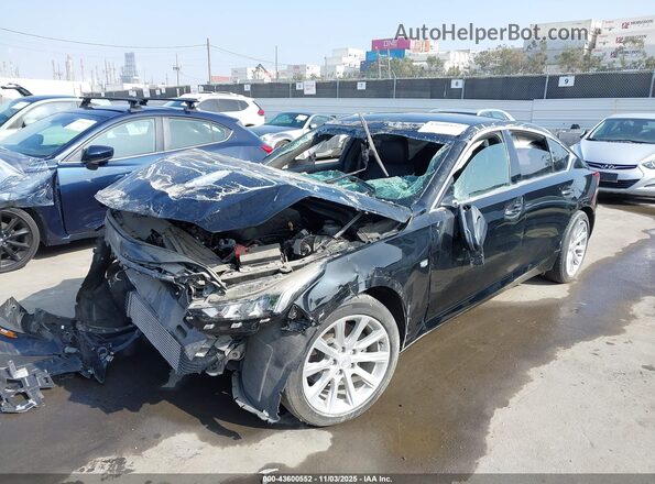 1G6DM5RK4M0113501 2021 CADILLAC CT5 Black Vista tres cuartos delantera izquierda