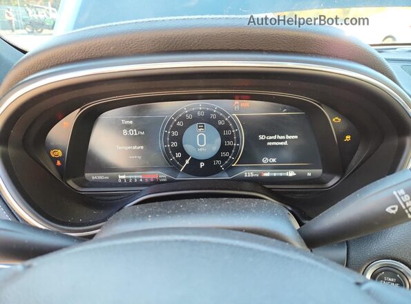 1G6DN5RK3M0118945 2021 CADILLAC CT5 Black Vista del cuadro de instrumentos