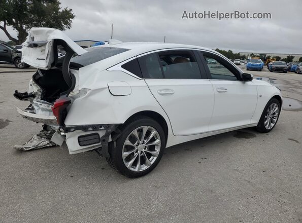 1G6DN5RKXM0144362 2021 CADILLAC CT5 Белый Задняя правая четверть