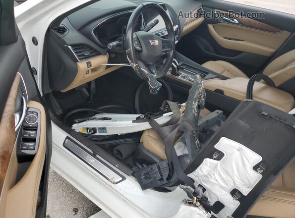 1G6DN5RKXM0144362 2021 CADILLAC CT5 Белый Вид панели приборов