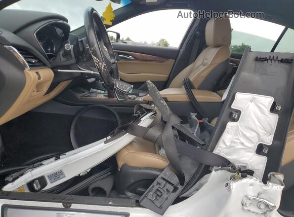 1G6DN5RKXM0144362 2021 CADILLAC CT5 Белый Вид салона спереди