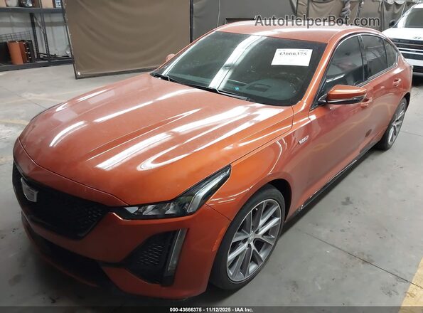 1G6DR5RW6P0121057 2023 CADILLAC CT5 Orange Front left