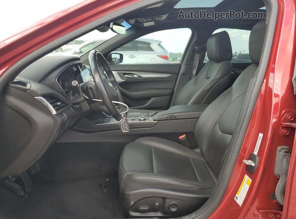 1G6DT5RK1L0133142 2020 CADILLAC CT5 Red წინა სალონის ხედი
