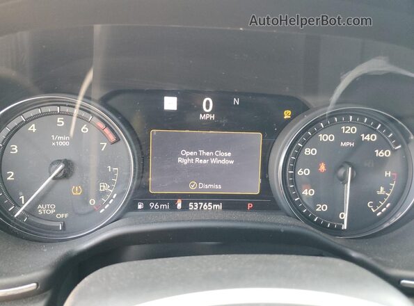 1G6DV5RW7L0144112 2020 CADILLAC CT5 Black ხელსაწყოთა პანელის ხედი