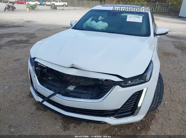 1G6DW5RK0P0125529 2023 CADILLAC CT5 White Front view