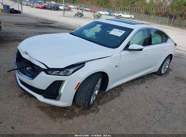 1G6DW5RK0P0125529 2023 CADILLAC CT5 White Front left