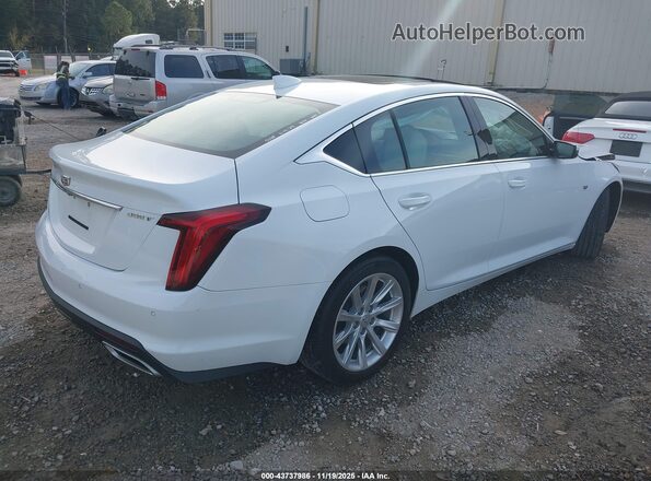 1G6DW5RK0P0125529 2023 CADILLAC CT5 White Rear right