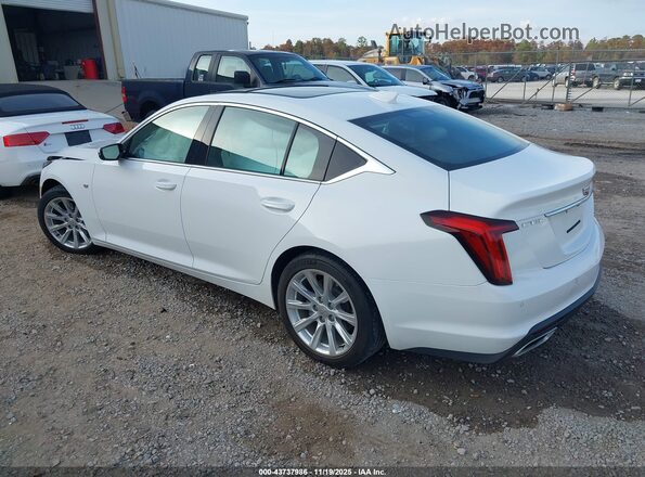 1G6DW5RK0P0125529 2023 CADILLAC CT5 White Rear left