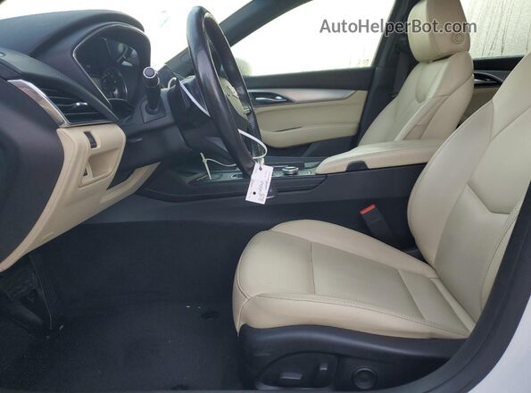1G6DW5RK2M0107951 2021 CADILLAC CT5 White Вид салону спереду