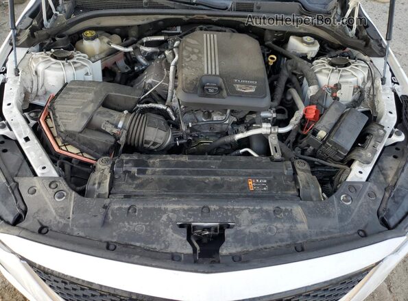 1G6DW5RK2M0107951 2021 CADILLAC CT5 White Вид задньої частини салону
