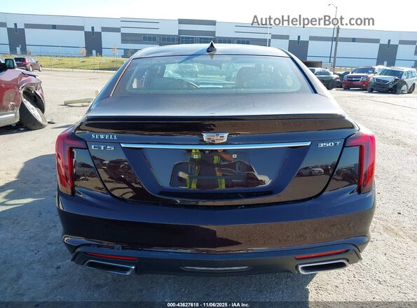 1G6DW5RK2M0109943 2021 CADILLAC CT5 Темно-бордовый 