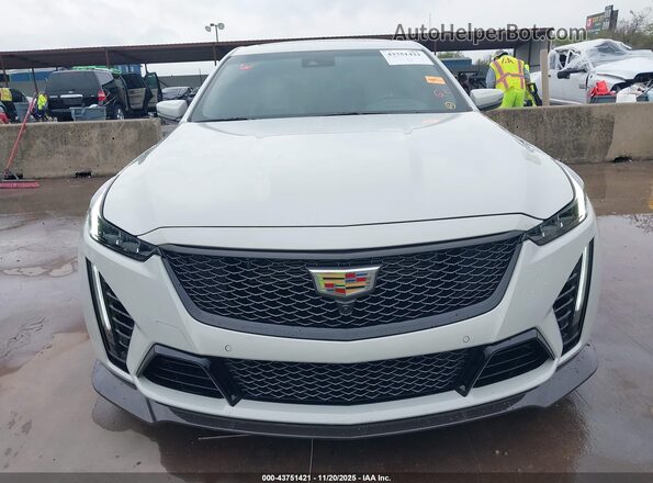 1G6DY5R60P0961922 2023 CADILLAC CT5 White Դիմացի տեսք