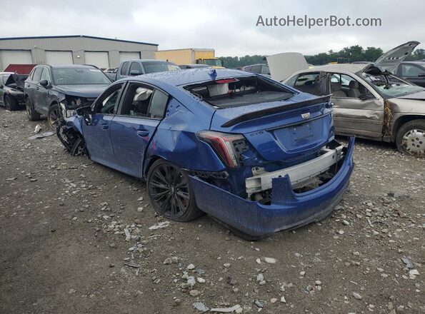 1G6DY5R64P0860902 2023 CADILLAC CT5 Blue Задня ліва чверть