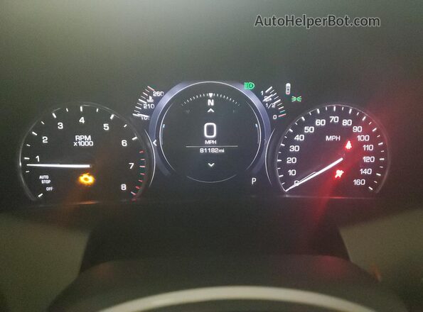 1G6KB5RS0LU101155 2020 CADILLAC CT6 Черный Вид щитка приборов