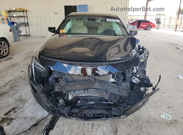 1G6KB5RS8KU136282 2019 CADILLAC CT6 Black Widok z przodu