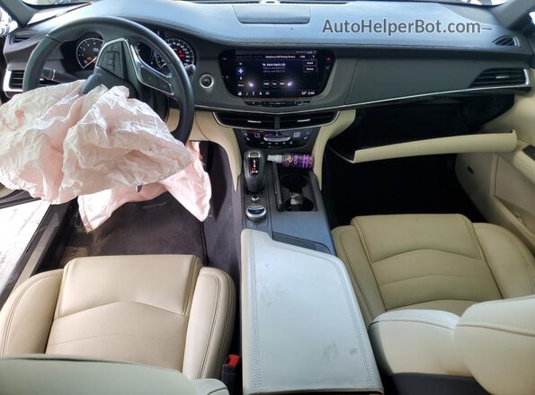 1G6KB5RS8KU136282 2019 CADILLAC CT6 Black Widok deski rozdzielczej