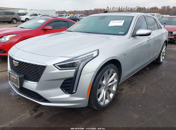 1G6KB5RS9LU107827 2020 CADILLAC CT6 Silver Передня ліва чверть
