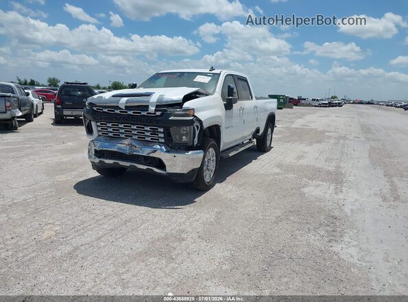1GC1WLE71LF296450 2020 CHEVROLET SILVERADO Silver Передня ліва чверть