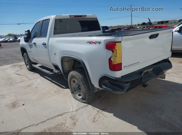 1GC2YLEY8NF193973 2022 CHEVROLET SILVERADO Белый Задняя левая четверть