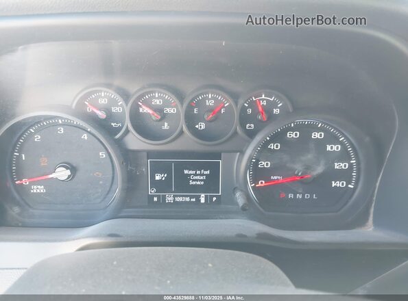 1GC2YLEY8NF193973 2022 CHEVROLET SILVERADO Белый Вид задних сидений