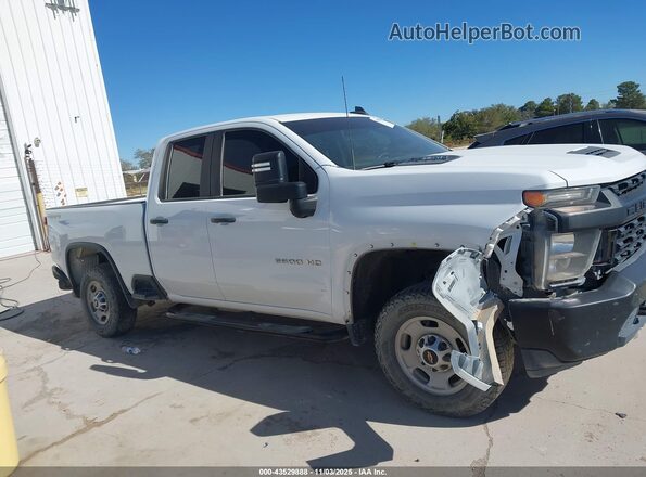 1GC2YLEY8NF193973 2022 CHEVROLET SILVERADO Белый Вид задней части салона