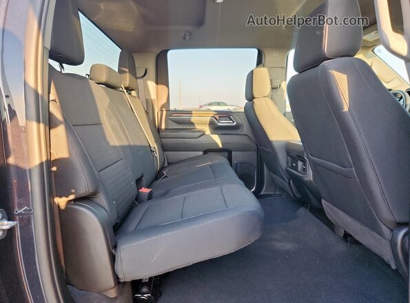 1GC4YNEY5RF290462 2024 CHEVROLET SILVERADO Charcoal Widok tylnych siedzeń