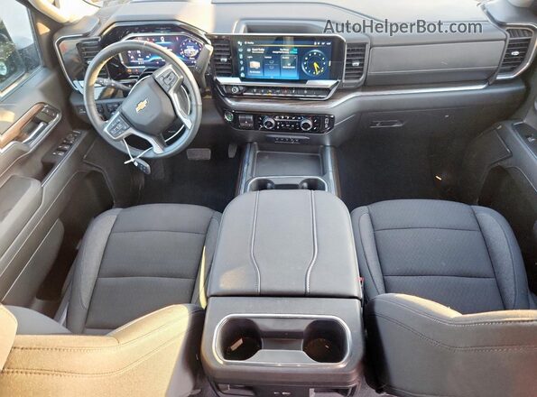 1GC4YNEY5RF290462 2024 CHEVROLET SILVERADO Charcoal Widok deski rozdzielczej