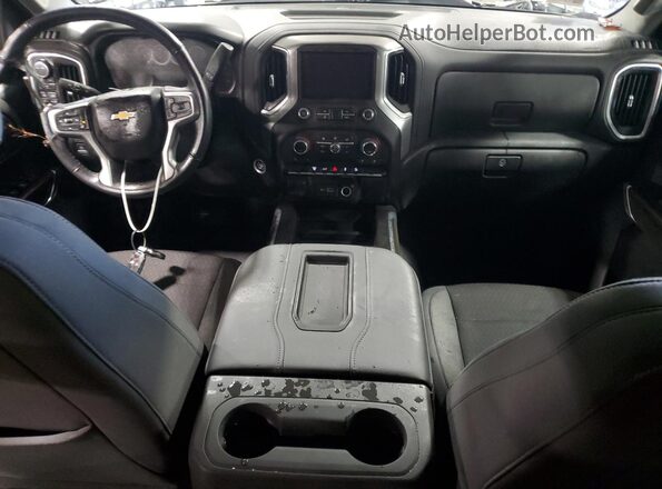 1GC4YNEY9NF159531 2022 CHEVROLET SILVERADO White Widok deski rozdzielczej