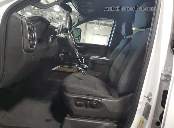 1GC4YNEY9NF159531 2022 CHEVROLET SILVERADO White Widok wnętrza z przodu