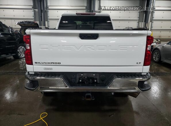 1GC4YNEY9NF159531 2022 CHEVROLET SILVERADO White Widok z tyłu