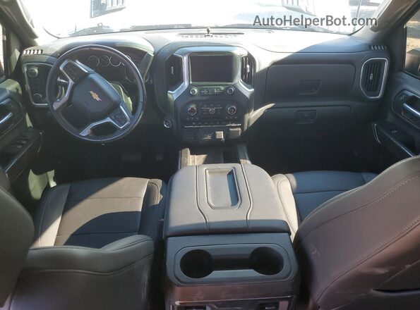 1GC4YPEY8NF212991 2022 CHEVROLET SILVERADO White Vista del salpicadero