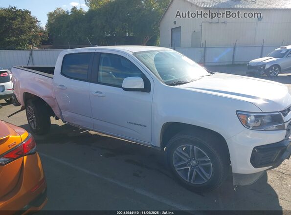 1GCGSBEAXN1283272 2022 CHEVROLET COLORADO White უკანა სალონის ხედი