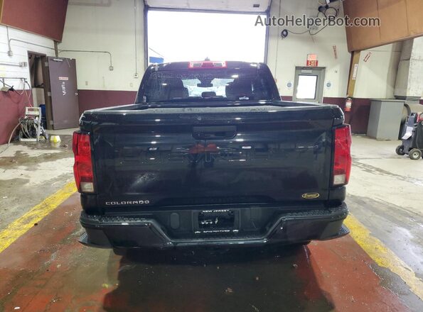 1GCGSBEC6P1261029 2023 CHEVROLET COLORADO Black Vista trasera