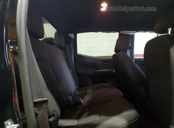 1GCGSBEC6P1261029 2023 CHEVROLET COLORADO Black Vista de los asientos traseros