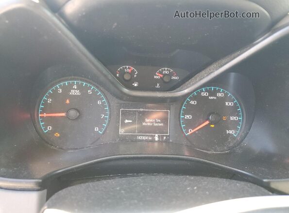 1GCGSBEN7L1180147 2020 CHEVROLET COLORADO White Instrument cluster view