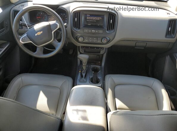 1GCGSBEN7L1180147 2020 CHEVROLET COLORADO White Dashboard view