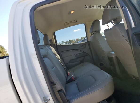 1GCGSBEN7L1180147 2020 CHEVROLET COLORADO White Rear seats view