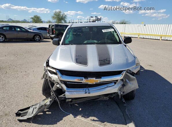 1GCGSBENXH1266916 2017 CHEVROLET COLORADO Серебряный Вид спереди