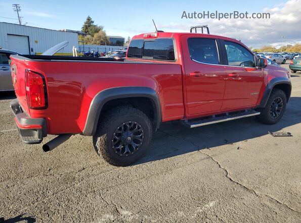 1GCGSCE16H1240297 2017 CHEVROLET COLORADO Red Задня права чверть