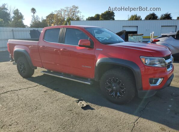 1GCGSCE16H1240297 2017 CHEVROLET COLORADO Red Передня права чверть