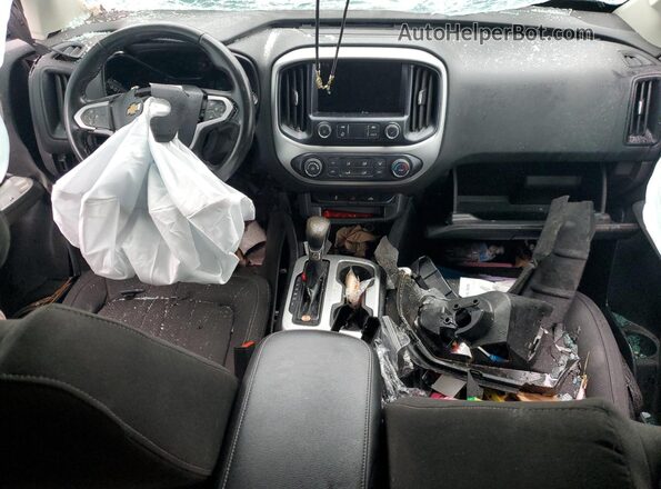 1GCGSCEA6N1299166 2022 CHEVROLET COLORADO Gray Dashboard view
