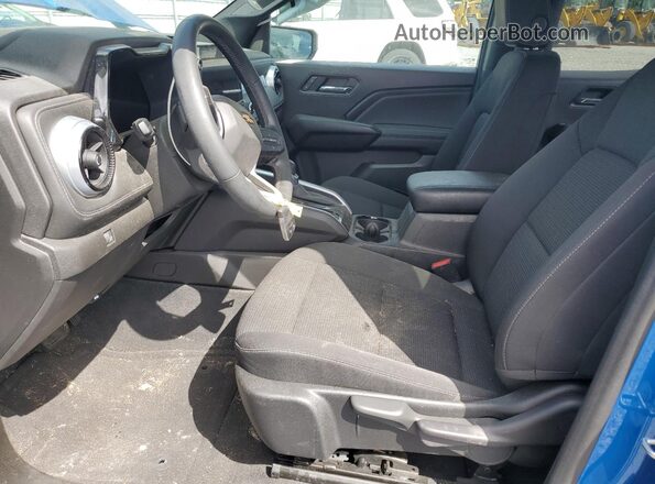 1GCGSCEC2P1133019 2023 CHEVROLET COLORADO Синий Вид салона спереди