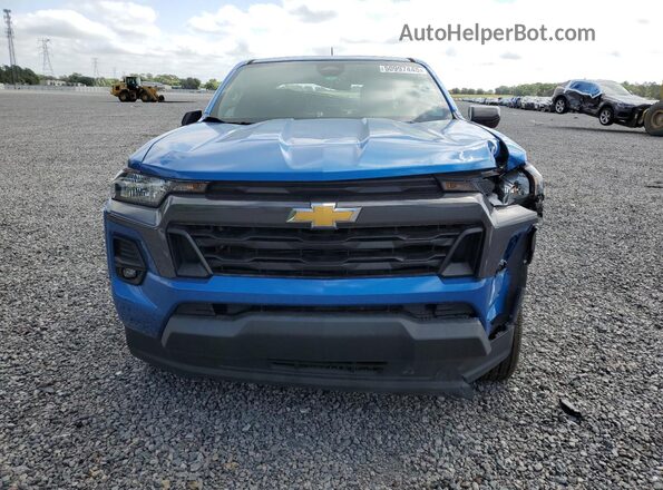 1GCGSCEC2P1133019 2023 CHEVROLET COLORADO Синий Вид спереди