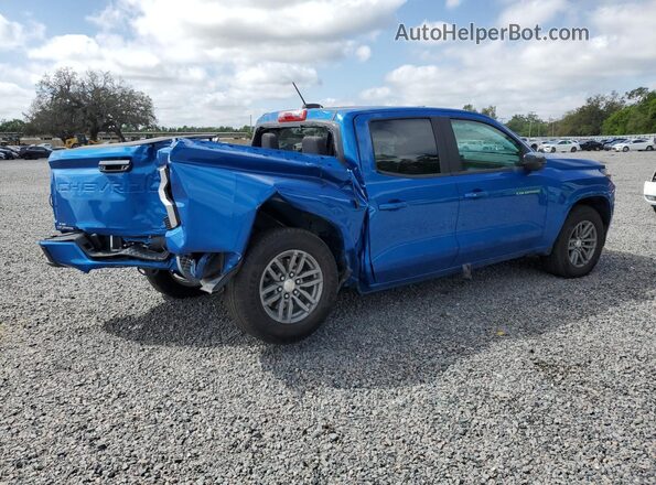 1GCGSCEC2P1133019 2023 CHEVROLET COLORADO Синий Задняя правая четверть