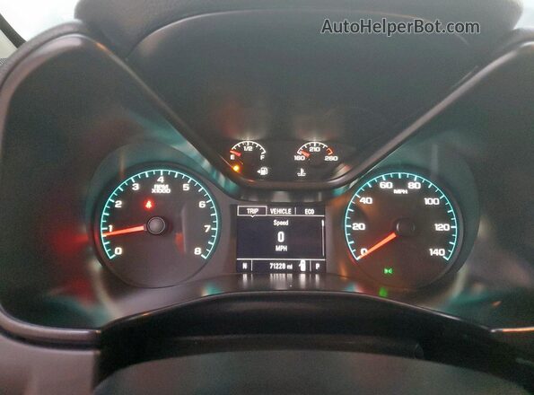 1GCGSCEN7N1204648 2022 CHEVROLET COLORADO Gray Vista del cuadro de instrumentos