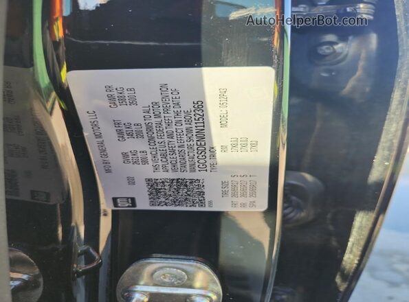1GCGSDEN0N1152365 2022 CHEVROLET COLORADO Black Widok komory silnika