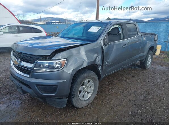 1GCGTBEN1L1218940 2020 CHEVROLET COLORADO Gray წინა ხედი