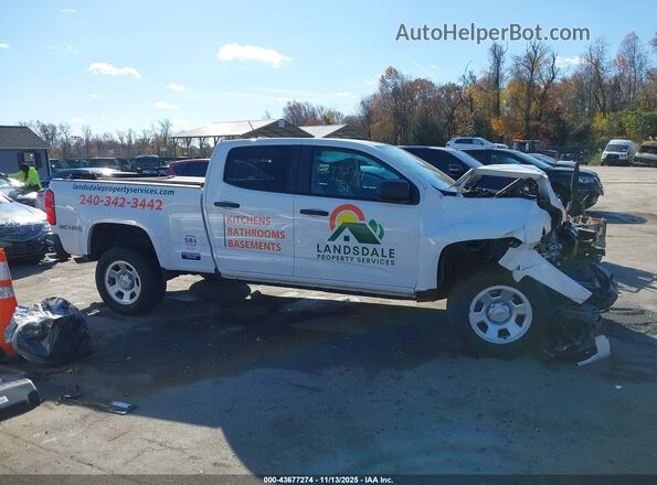 1GCGTBEN3M1156586 2021 CHEVROLET COLORADO White უკანა სალონის ხედი