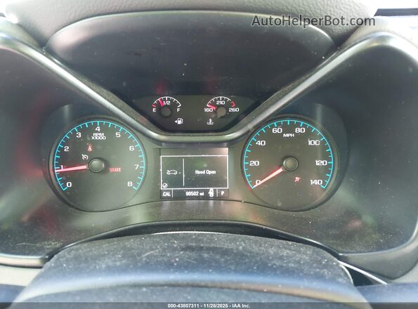 1GCGTBEN7H1249987 2017 CHEVROLET COLORADO Black Հետևի նստատեղերի տեսք